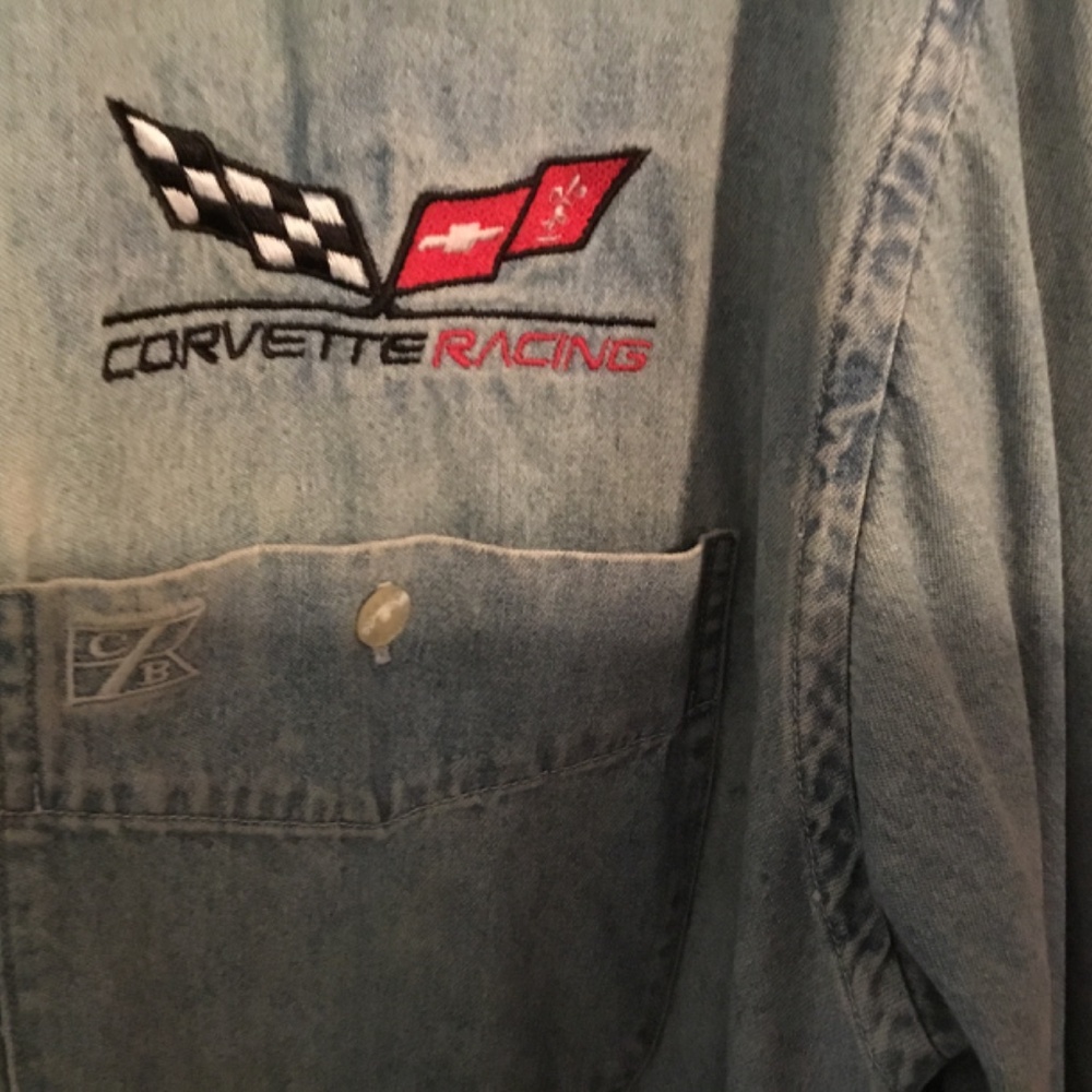 Corvette Racing Men’s Shirt - Picture 4 of 6